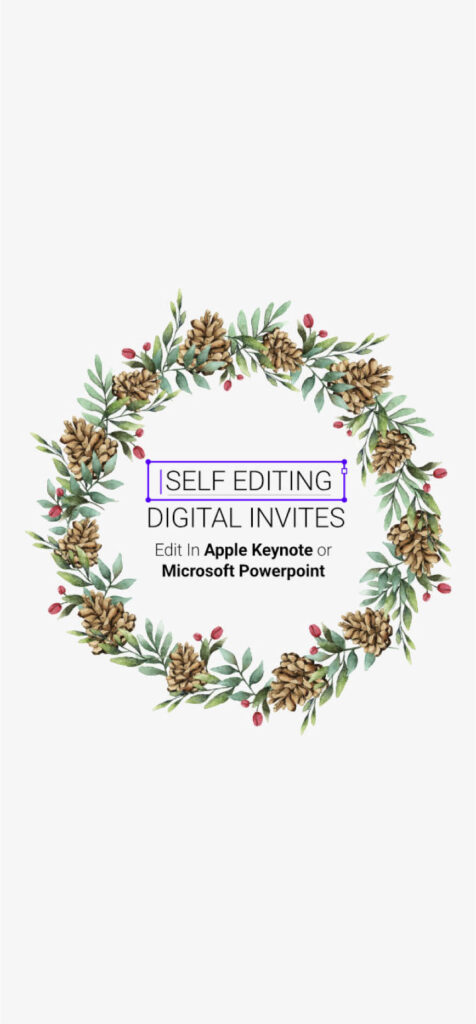 The Iris Arcade - Self Editing Digital Invites